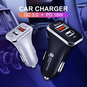 MONFONK Usb <span class=keywords><strong>c</strong></span> caricatore per auto 2 porta 36w doppio Usb caricabatterie per auto tipo <span class=keywords><strong>c</strong></span> adattatore per <span class=keywords><strong>iPhone</strong></span> - Product Image 3