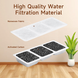 Nobleza 15 gatto fontana filtri carbone blocco acqua cartuccia per gatto fontanelle gatto fontana filtro filtrazione - Product Image 6