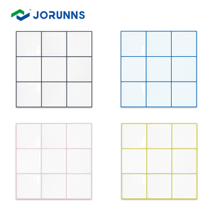Hotsale Kitchen Home-DIY <strong>Wall</strong> Sticker Tile Stickers Blue Nine Palace <strong>Grid</strong> Waterproof 3d <strong>Wall</strong> Moulding Stickers - Product Image 6