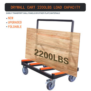 Carrello Pieghevole per Cartongesso JH-Mech, Carrello per Pannelli, Carrello per Cartongesso, Compensato, Lastre di Vetro e Metallo - Product Image 2