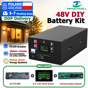 EU Stock JK 200A BMS V19 Battery Box <b>Kit</b> 48V 51.2V 280Ah 314Ah 15kWh Lifepo4 Battery Box Empty Box <b>DIY</b> <b>Kit</b> for ESS RV AKKU - Product Image 1