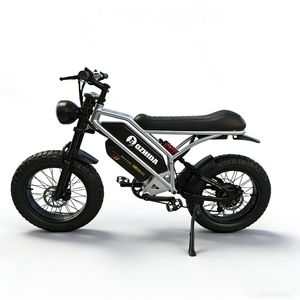 Neumáticos de 20*4 Pulgadas, 48V 15AH+12AH, Batería de Litio Dual, Motor sin Escobillas, Bicicleta Eléctrica para Adultos, Urbana, Nieve, Montaña, Terreno Deportivo, 7 Velocidades, Impermeable - Product Image 2