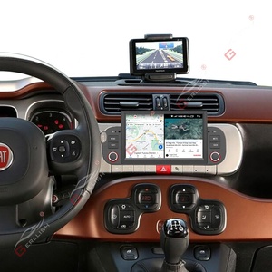 Gerllish Android Auto Radio pour <span class=keywords><strong>FIAT</strong></span> <span class=keywords><strong>PANDA</strong></span> 2013-<span class=keywords><strong>2020</strong></span> Lecteur multimédia de voiture Stéréo Audio GPS Navigation Vidéo Système audio de voiture - Product Image 3