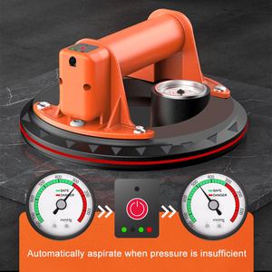 <span class=keywords><strong>Ventouse</strong></span> manuelle de haute qualité de 200 mm pour verre et carrelage avec manomètre, outil de levage robuste pour le marbre - Product Image 3