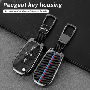 Porte-clés de <span class=keywords><strong>voiture</strong></span> pour Peugeot 208 2008 308 3008 4008 5008 408 508 107 301 <span class=keywords><strong>Citroen</strong></span> C4L C6 <span class=keywords><strong>C3</strong></span>-XR Picasso C4 CACTUS C5 DS4 DS5 - Product Image 4