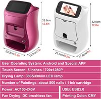 Nail Tech Design presse sur fournitures électriques ensemble de salon outils équipement Art 3d Naile imprimante impression peinture ongles faisant la Machine