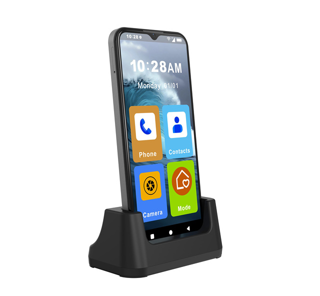 4G LTE Octa Core Android 15 Smartphone with 6.5" HD LCD Display Dual SIM Gaming 4000mAh Battery