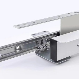 Riel Deslizante Automático de Alta Resistencia para Mesa de Comedor, Cocina, Gimnasio, Accesorios de Muebles, Fácil Instalación - Product Image 1