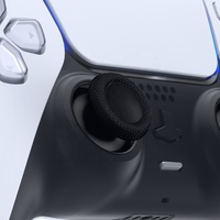 EXtremeRate Vente flash Manettes analogiques de remplacement noires pour manette PS4 PS5
