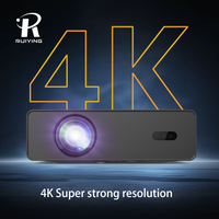 Projecteur H7 original 4 pouces 1080P 400lm TV Stick 4K Support avec projecteur portable ultra-fin Projecteur domestique ultra-fin Cinéma