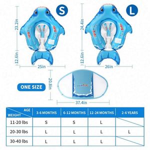 Flotador de Piscina para Niños con Toldo, Juguete Acuático Inflable de Seguridad, Entrenador de Natación - Product Image 6