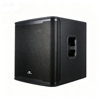 Caisson de basses actif bi-amplifié DSP en bois SPRX-18SUB de 18 pouces, 1100 W RMS, 4800 W max, 134 dB, haut-parleur de basses amplifié pour scène, événement, spectacle en direct