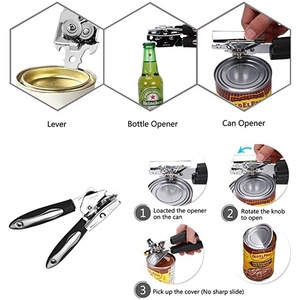 <span class=keywords><strong>Abrelatas</strong></span> de acero inoxidable multifunción clásico <span class=keywords><strong>Kitchenaid</strong></span> 4 en 1 de grado comercial, mango suave, accesorios de plástico sin óxido - Product Image 4