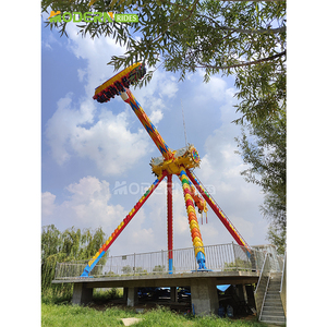 Manège Pendule 360 Degrés pour Enfants, Équipement d'Attraction Extérieur pour Parcs d'Attractions et Luna Parks, à Vendre - Product Image 1