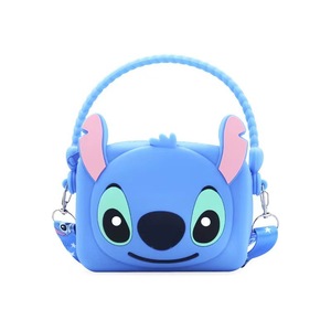 Bestseller Stich Kinder Silikon Handtasche Kleine Schulterriemen-Tasche Kosmetikbeutel & Münzbörse Organizer Umhängetasche - Product Image 3