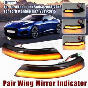 2/4 pièces Clignotants dynamiques à LED pour rétroviseurs latéraux pour Ford Focus 2 3 Mk2 Mk3 pour Mondeo Mk4 - Product Image 1