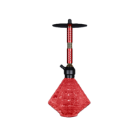 Haute Qualité Diamant Bouteille Flacon Shisha Narguilé Logo Personnalisé Verre Coloré Style Moderne Miroir Techniques OEM ODM Prix de Gros