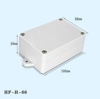 Boîtier de jonction étanche personnalisé, petit boîtier en plastique, boîtier électronique IP65, boîtier en plastique ABS résistant aux intempéries pour extérieur