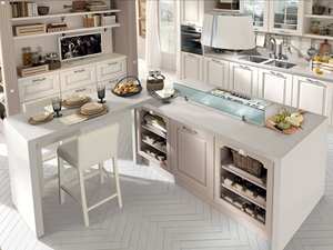 高級アメリカンスタイルRTAモジュール式キッチンキャビネット、カスタムスマートリフトステンレスグラナイト、100以上のグローバルケース、アパート向け - Product Image 4