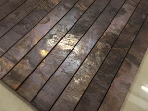 Adesivi per piastrelle a mosaico in legno antico imitazione buccia e Stick adesivi per bagno impermeabili a prova di olio posteriore Splash piastrelle da cucina 300*300mm - Product Image 2