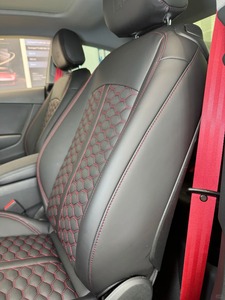 Fundas de Asientos Deportivos de Cuero para <span class=keywords><strong>Audi</strong></span> <span class=keywords><strong>A3</strong></span> S3 RS3 A4 S4 RS4 Avant Allroad <span class=keywords><strong>Sportback</strong></span> 8P 8V 8Y B6 B7 B8 B9 - Product Image 4