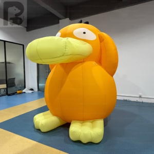 Décoration Géante Gonflable LED 3m (10ft) en Tissu Oxford, Motif Psyduck Attrayant, pour Grandes Ouvertures de Magasins/Centres Commerciaux, Zones Anime, Festivals - Product Image 3