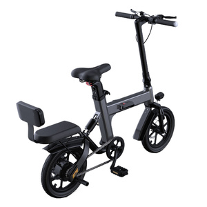 Bicicleta Eléctrica Plegable de Aluminio Personalizada OEM de Fábrica con Batería de Litio Desmontable de 36V, 16 Pulgadas, Modelo T1C3 - Product Image 4