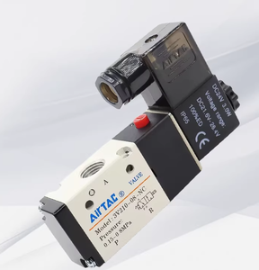 Válvula Direccional Neumática Industrial Original AirTAC 4V21008A AC220V de 5/2 Vías con Solenoide Simple, 1 Año de Garantía, Hecho en China - Product Image 3