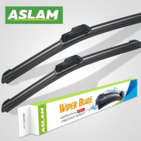 Lame d'essuie-glace de voiture en caoutchouc naturel personnalisée OEM, structure universelle sans cadre, souple, pour pare-brise, pièces automobiles durables