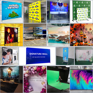 Fondo de Tela Portátil Personalizado de Primera Calidad con Sistema de Instalación Instantánea para Exhibiciones Profesionales en Ferias Comerciales - Product Image 5