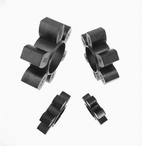 Hrc <span class=keywords><strong>130</strong></span>/150/180/280 Koppeling Kussen Wiel Hexagonaal Elastomeer Rubber Polyurethaan Schokblok Oem Stijve Schijfstructuur - Product Image 6
