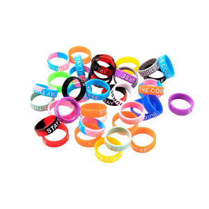 Anneau antidérapant en silicone pour canne à pêche Ikeba, diamètre intérieur 2 cm, poignée colorée pour cannes de 2,2 à 3,0 cm - Product Image 2