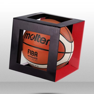 Pallone da <span class=keywords><strong>Basket</strong></span> in Gomma Misura 7 Ufficiale <span class=keywords><strong>con</strong></span> Logo Personalizzato Stampato - Product Image 4