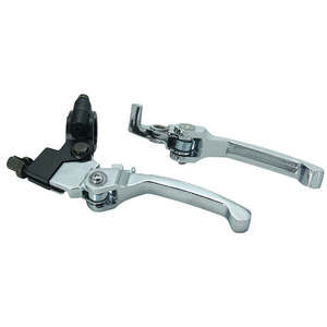 Palanca de embrague plegable para carretera, palancas de manija de freno de aleación para bicicleta de cross, compatible con Crf Klx Pit, Kit de embrague hidráulico corto POWERMOTOR - Product Image 3