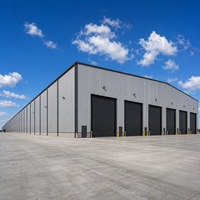 Structure en acier préfabriquée pour entrepôt, atelier, usine, bâtiment commercial, stockage, ingénierie, hangar industriel
