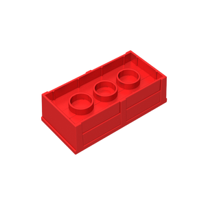 GoBricks GDS-D083รางหญ้า1X3ชิ้นส่วนอิฐขนาดใหญ่ - Product Image 1