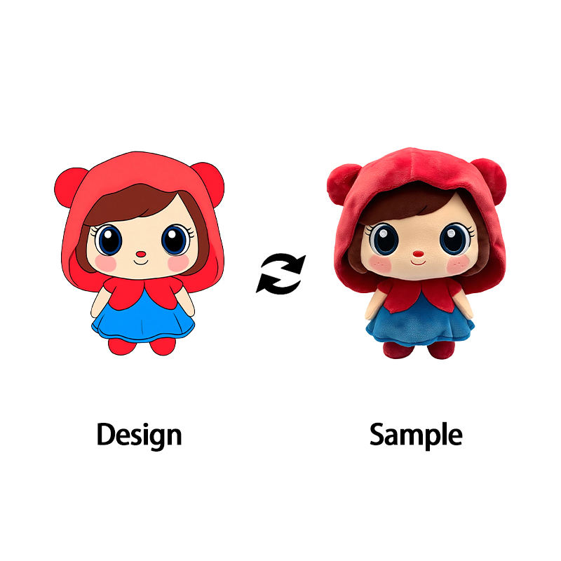 Bambola di peluche personalizzata