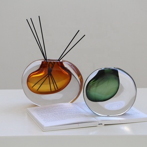 Jarrón <span class=keywords><strong>de</strong></span> cristal <span class=keywords><strong>de</strong></span> <span class=keywords><strong>Murano</strong></span> artístico moderno hecho a mano para decoración <span class=keywords><strong>de</strong></span> mesa, regalo <span class=keywords><strong>de</strong></span> boda, centro <span class=keywords><strong>de</strong></span> mesa para el hogar - Product Image 1