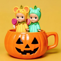 Eason Studio Véritable SA Mini Figure Citrouille Patch Série Boîte Aveugle Halloween DDP Prix Y Compris Air Shipping quantité minimale de commande 10 Boîtes