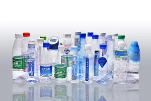 Machine de moulage par soufflage de bouteilles en plastique d'eau minérale semi-automatique vente directe d'usine