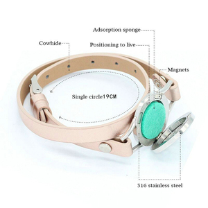 <span class=keywords><strong>Bracelet</strong></span> diffuseur d'huiles essentielles arbre de vie pour hommes et femmes, médaillon d'aromathérapie, nouvelle collection - Product Image 6
