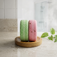 Sabun Sampo Padat Vegan Aroma Jeruk Buatan Tangan Ramah Lingkungan untuk Membersihkan Rambut