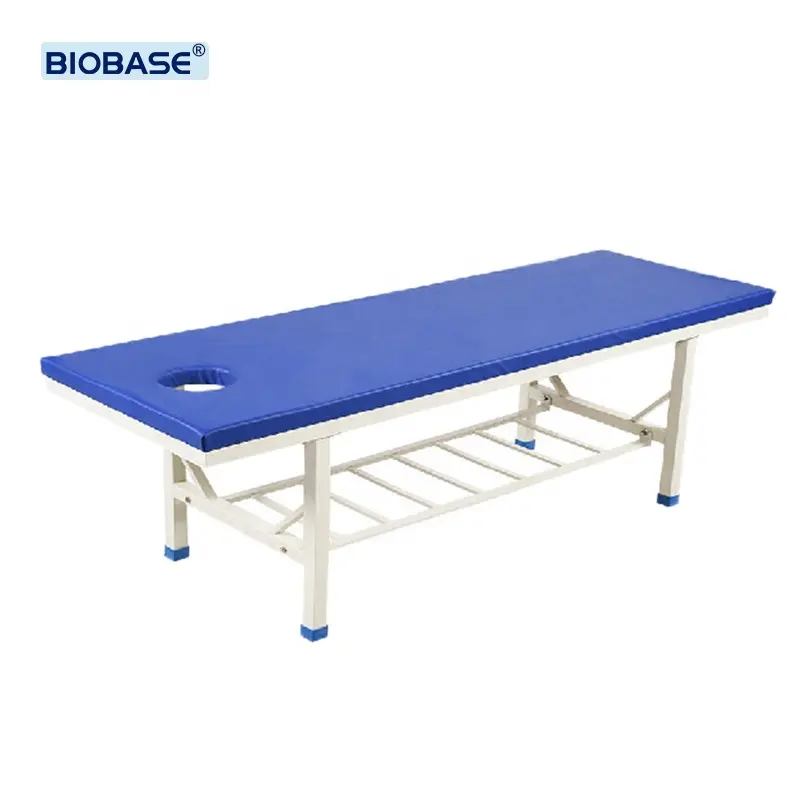 BIOBASE sıcak satış taşınabilir ve katlanabilir paslanmaz çelik muayene yatağı hastane tıbbi muayene masası