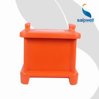 Saipwell extérieur étanche en plastique Portable industriel électrique mobile vide PE boîte d'alimentation PP boîte de Distribution