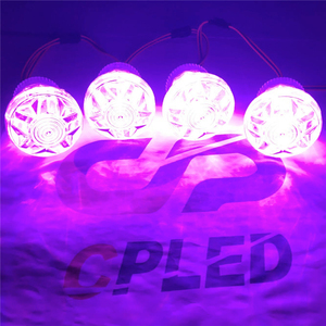 Parque de diversões luzes LEDs SMD5050 9 muti-cor RGB led pixel luzes 60mm forain rgb luzes led - Product Image 5
