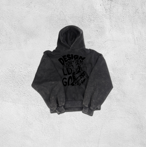 Sudaderas con capucha de gran tamaño con logotipo personalizado para hombre, Sudadera con capucha de calidad pesada con cremallera sólida bordada de estilo callejero de invierno - Product Image 3