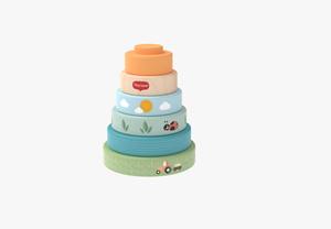 Tiny Love <b>Wooden</b> <b>Stacking</b> Tower Farmers Educational <b>Toy</b> for 0-4 Years Children - Product Image 3