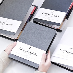 Tùy Chỉnh Thiết Kế Ban Nhạc Đàn Hồi Tạp Chí A5 Màu Xanh Đậm Chánh Niệm Workout Vải Bìa Goth Tạp Chí Planner Da Tạp Chí Kit - Product Image 4