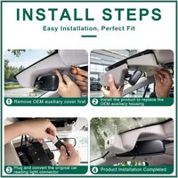 Caméra embarquée 4K OEM GreenYi pour Honda CRV CR-V BREEZE 2019-2022, Plug & Play, DVR de voiture, contrôle par application WiFi, capteur G, vision nocturne