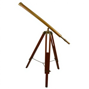 Grand support de télescope en laiton décor intérieur pour la maison télescope de luxe en or Antique avec support de trépied réglable prix de gros - Product Image 1